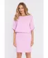 Rochie MOE M904 ROZ BOMBOANĂ