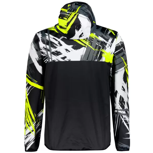  Jachetă softshell premium pentru bărbați ALTISPORT VOJ/ALM039JACK01 NEGRU SI GALBEN 