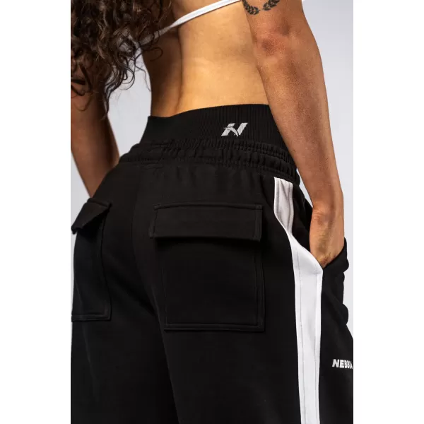  Pantaloni de trening supradimensionati POWER 896 BLACK Nebbia 
