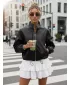 Geaca de dama DSTREET TY5595 NEGRU
