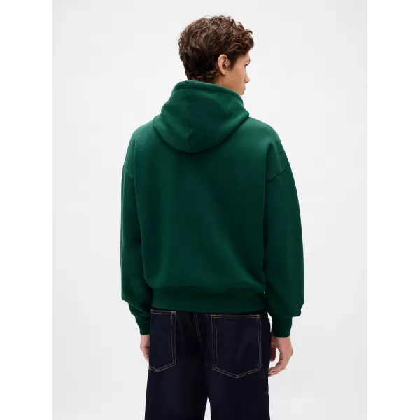  Hanorac pentru bărbați GAP HEAVYWEIGHT LOGO HOODIE PULLOVER 823104-03 VÂNĂTOR ADÂNC 