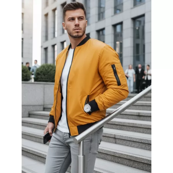  Jachetă pentru bărbați DSTREET TX3825 CARAMEL 