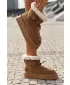 Pantofi dama BIG STAR SS274373 MARO/BEJ Pantofi Big Star