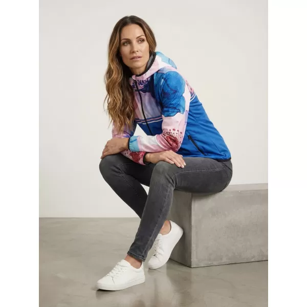  Jachetă softshell premium pentru femei ALTISPORT VOJ/ALW117JACK01 ALBASTRU/ROZ 