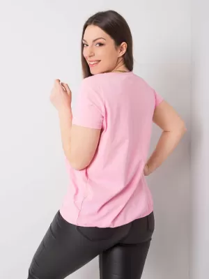 Tricou de damă BASIC FEEL GOOD RV-TS-6320.85P ROZ