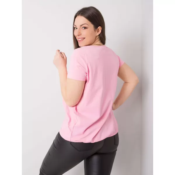  Tricou de damă BASIC FEEL GOOD RV-TS-6320.85P ROZ 