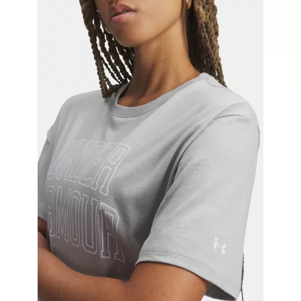  Tricou pentru femei UNDER ARMOUR RIVAL OS CAMPUS TEE 6007883-012 GRI 