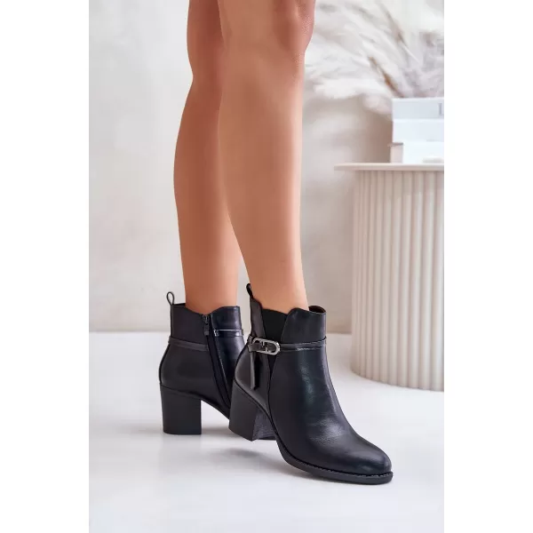  Pantofi de dama BOTO ZINITHIA 33853 NEGRU 
