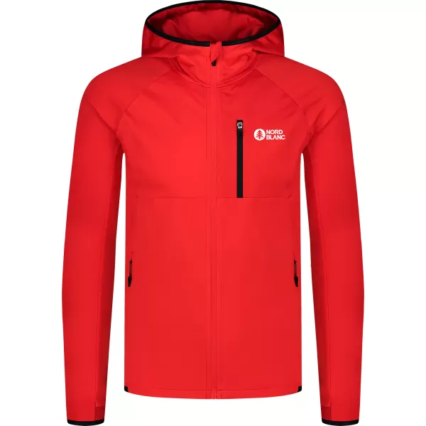  Hanorac powerfleece pentru bărbați NORDBLANC CREEK NBWFM8280 ROŞU 