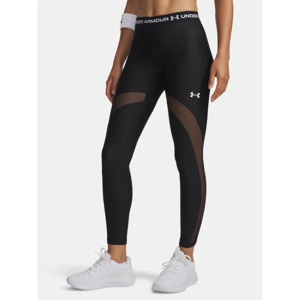  Jambiere de damă UNDER ARMOUR HEATGEAR MESH LEGGING NEGRU 