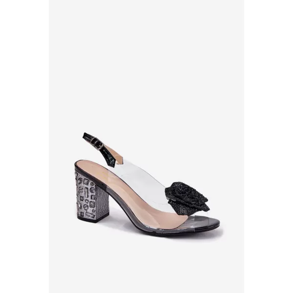  Sandale de dama D&A MR51-702 NEGRU 