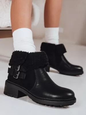 Pantofi de dama DSTREET ZY1250 NEGRU