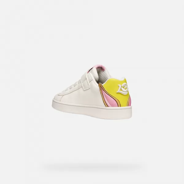  Adidași pentru fete GEOX ECLYPER J65LRH05411C0592 ALB 