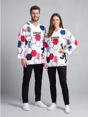Tricou unisex premium ALTISPORT VOJ/ALU036DRES01 HEXA ALB