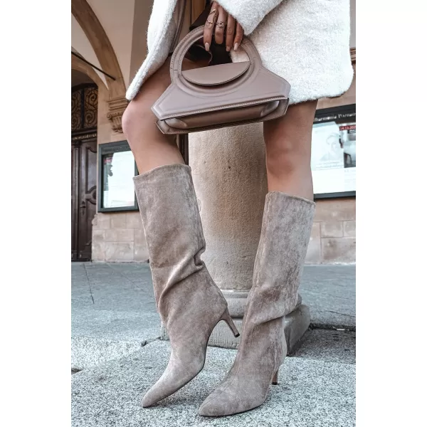  Cizme de dama BOTO JEHLU 40518 BROWN MARO 