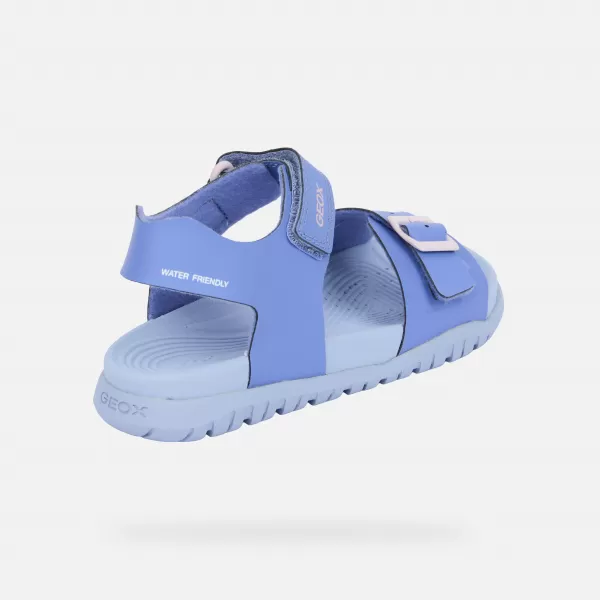  Sandale pentru fete GEOX FUSBETTO J35HQA000BCC8039 VIOLET 