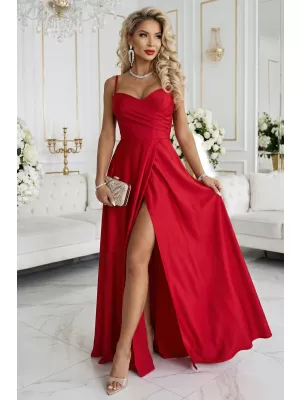 Rochie NUMOCO 646-3 ROŞU