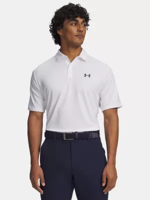 Tricou pentru bărbați UNDER ARMOUR UA MATCHPLAY POLO 6009799-100 ALB