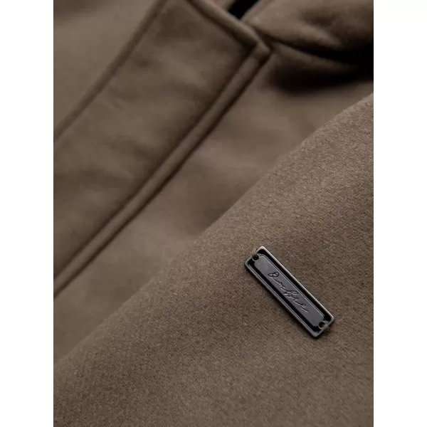  Palton pentru bărbați OMBRE OM-COWC-0132 KAKI 