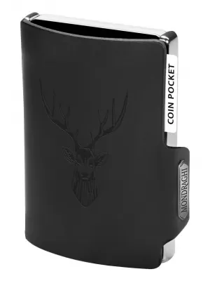 Portofel MONDRAGHI Silhouette Classic Deer NEGRU