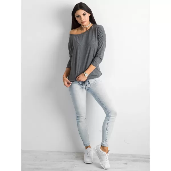  Bluza de dama BASIC FEEL GOOD RV-BZ-4691.36P GRI ÎNCHIS 