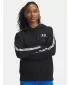 Hanorac de dama UNDER ARMOUR ICON FLEECE TAPED HDY 6003708-004 NEGRU