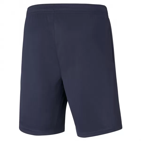  Pantaloni scurți pentru bărbați PUMA TEAMRISE TRAINING SHORTS 657336_06 PEACOAT/ PEACOAT/PUMA ALB 