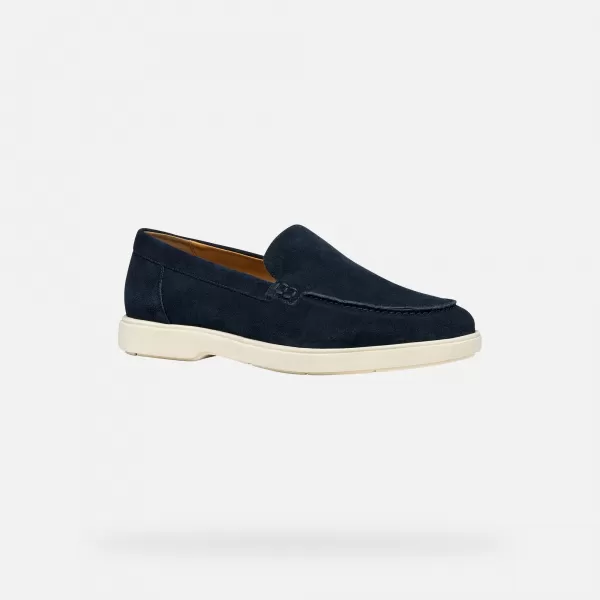  Mocasini pentru bărbați GEOX SPHERICA EC17 G014395 ALBASTRU ÎNCHIS 