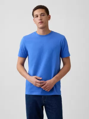 Tricou pentru bărbați GAP LOGO CREW TEE 842063-69 BELLE BLUE