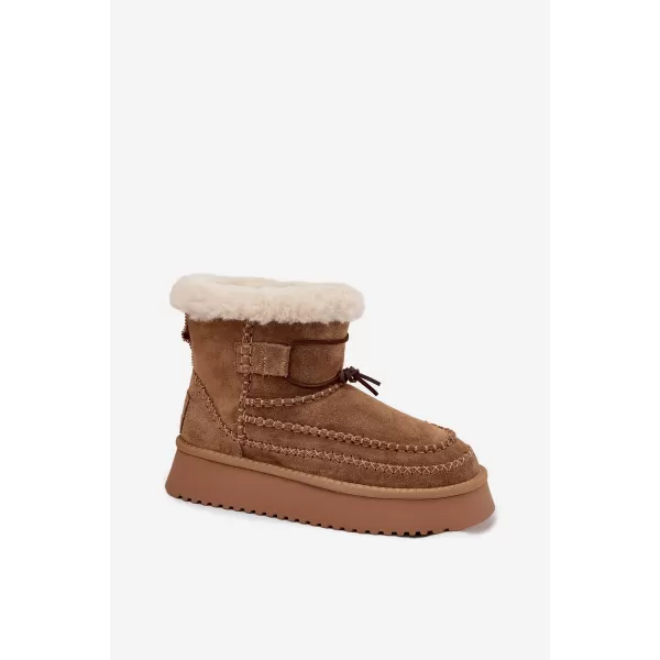  Pantofi dama BIG STAR SS274373 MARO/BEJ Pantofi Big Star 
