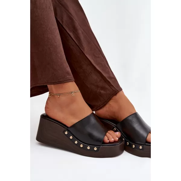  Papuci de damă BOTO ARIONNE 41254 NEGRU 