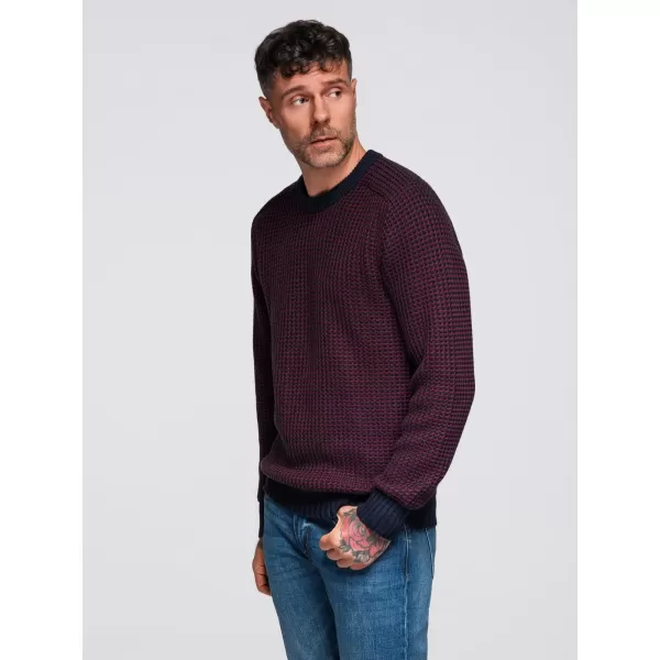  Pulover pentru bărbați OMBRE OM-SWSW-0122 MARO 