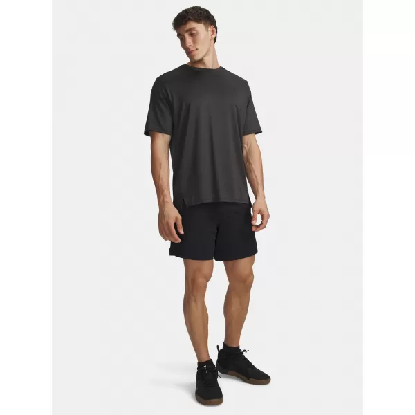  Pantaloni scurți bărbați TECH VENT 7IN SHORT NOU 6010858-001 NEGRU Under Armour 
