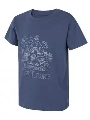Tricou pentru copii HUSKY TEE MUSHROOM K ALBASTRU