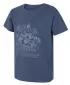 Tricou pentru copii HUSKY TEE MUSHROOM K ALBASTRU