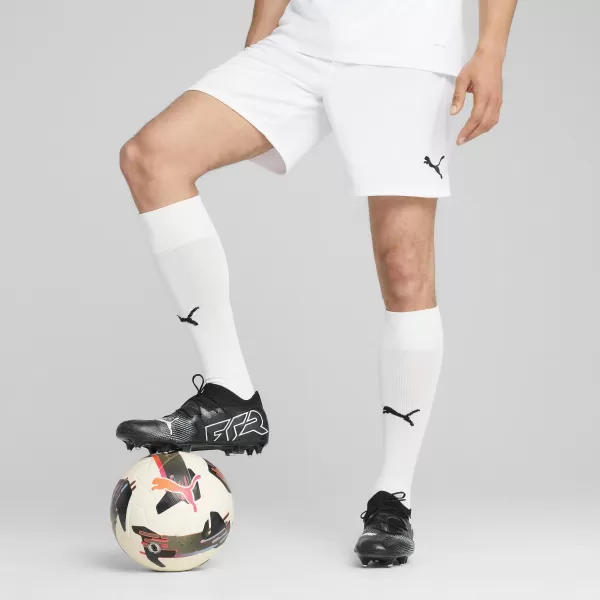  Pantaloni scurți pentru bărbați PUMA TEAMCUP SHORTS 706275-04 PUMA ALB/PUMA NEGRU 