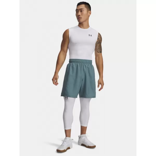  Pantaloni scurți pentru bărbați UNDER ARMOUR UA TECH WOVEN WORDMARK SHORT 1383356-587 ALBASTRU 