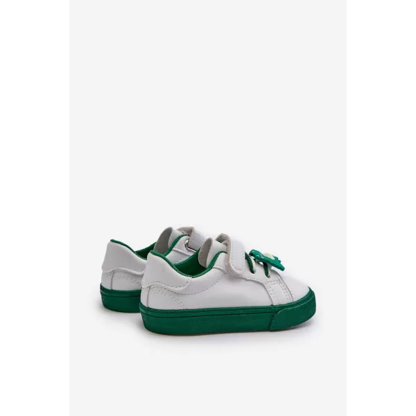  Adidași pentru copii BOTO PENNYN 32801 ALB/VERDE 
