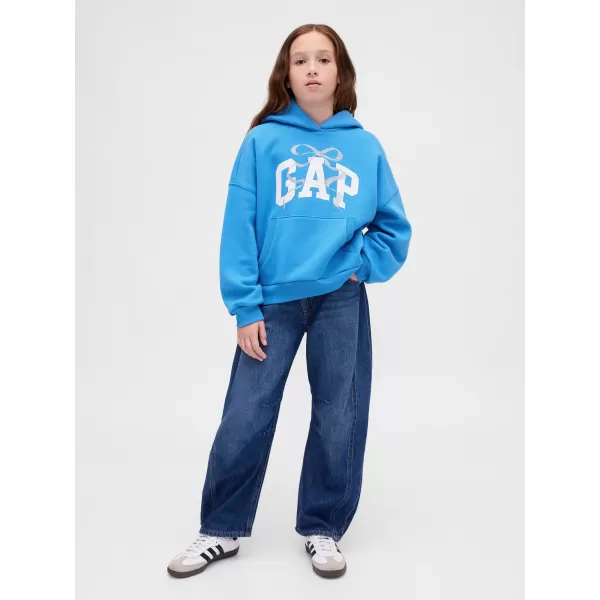 Hanorac pentru copii GAP HOODIE PULLOVER 847145-00 ALBASTRU SUPERSONIC 