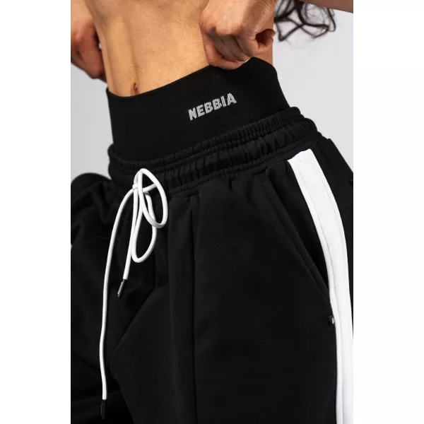  Pantaloni de trening supradimensionati POWER 896 BLACK Nebbia 