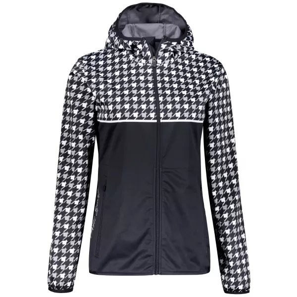  Jachetă softshell premium pentru femei ALTISPORT VOJ/ALW048JACK01 ALB-NEGRU 