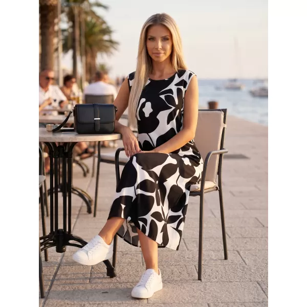  Rochie ALTISPORT HELAINE ALB/NEGRU 