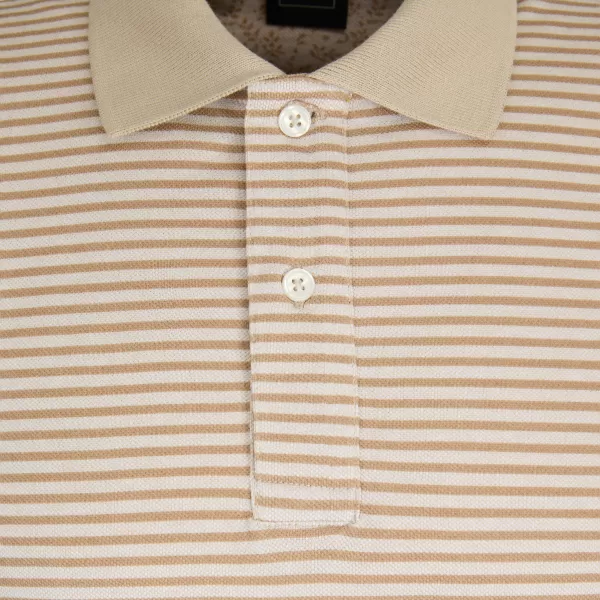  Tricou pentru bărbați GEOX G012239 BEJ 