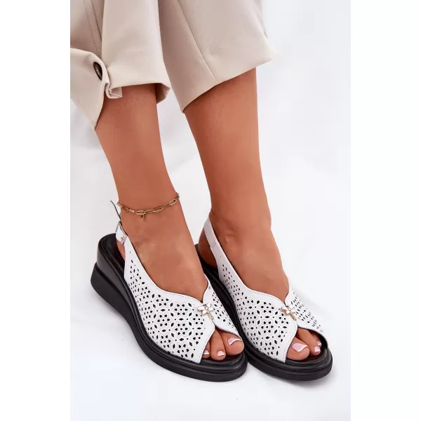  Sandale de dama VINCEZA 79529 ALB 