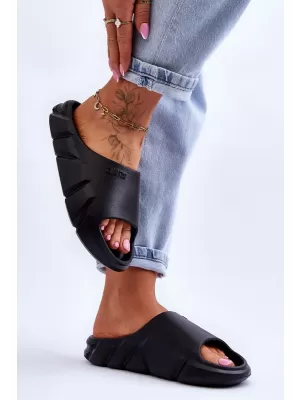 Papuci dama BIG STAR LL274594 NEGRI Pantofi Big Star