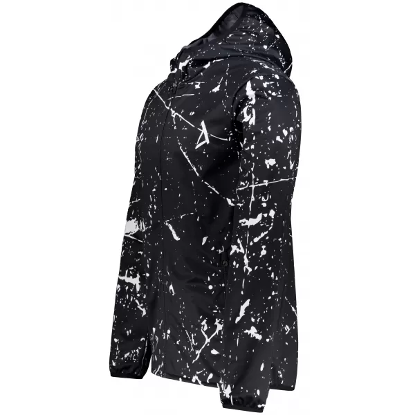  Jachetă softshell premium pentru bărbați ALTISPORT VOJ/ALM034JACK01 NEGRU 