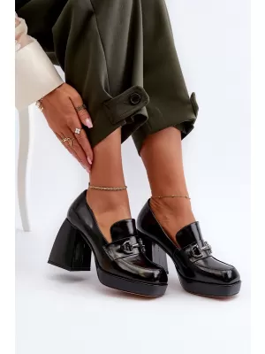 Pantofi de dama D&A MR38-906 NEGRU