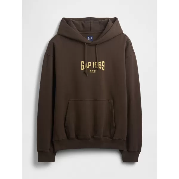  Hanorac pentru bărbați GAP LOGO PULLOVER HOODIE 821291-01 SOL 