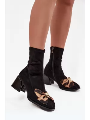 Pantofi de dama D&A JC52-827 NEGRU