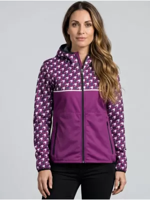 Jachetă softshell premium pentru femei ALTISPORT VOJ/ALW048JACK01 VIOLET